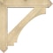 Ekena Millwork Imperial Arts and Crafts Rough Sawn Bracket w/ Offset Brace, Douglas Fir, 8"W x 44"D x 44"H BKT0806X44X44IMP03RDF - alternate 4